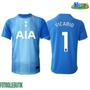 Tottenham Hotspur Guglielmo Vicario #1 Målvakt Bortatröja 2025-26 Kortärmad